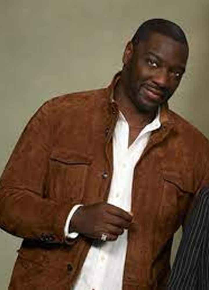 THE FIX (SEVVY JOHNSON) ADEWALE AKINNUOYE-AGBAJE BROWN JACKET    
